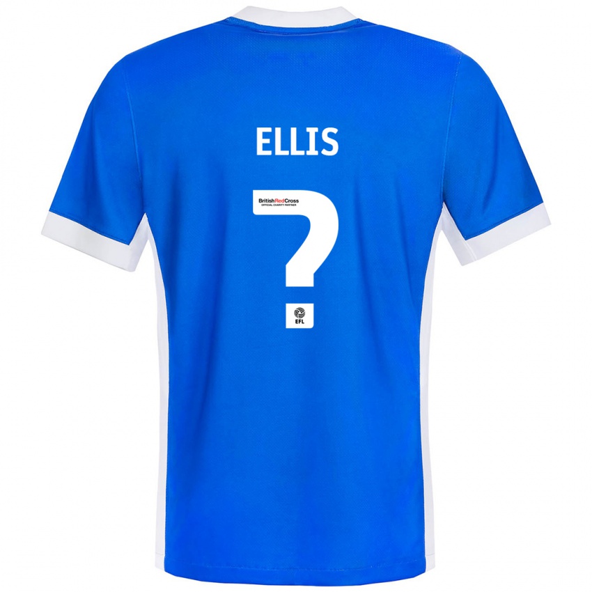 Kinder O'shea Ellis #0 Blau Weiß Heimtrikot Trikot 2024/25 T-Shirt Schweiz