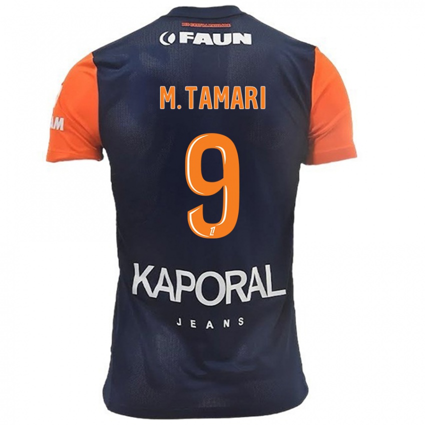 Kinder Mousa Tamari #9 Marineblau Orange Heimtrikot Trikot 2024/25 T-Shirt Schweiz