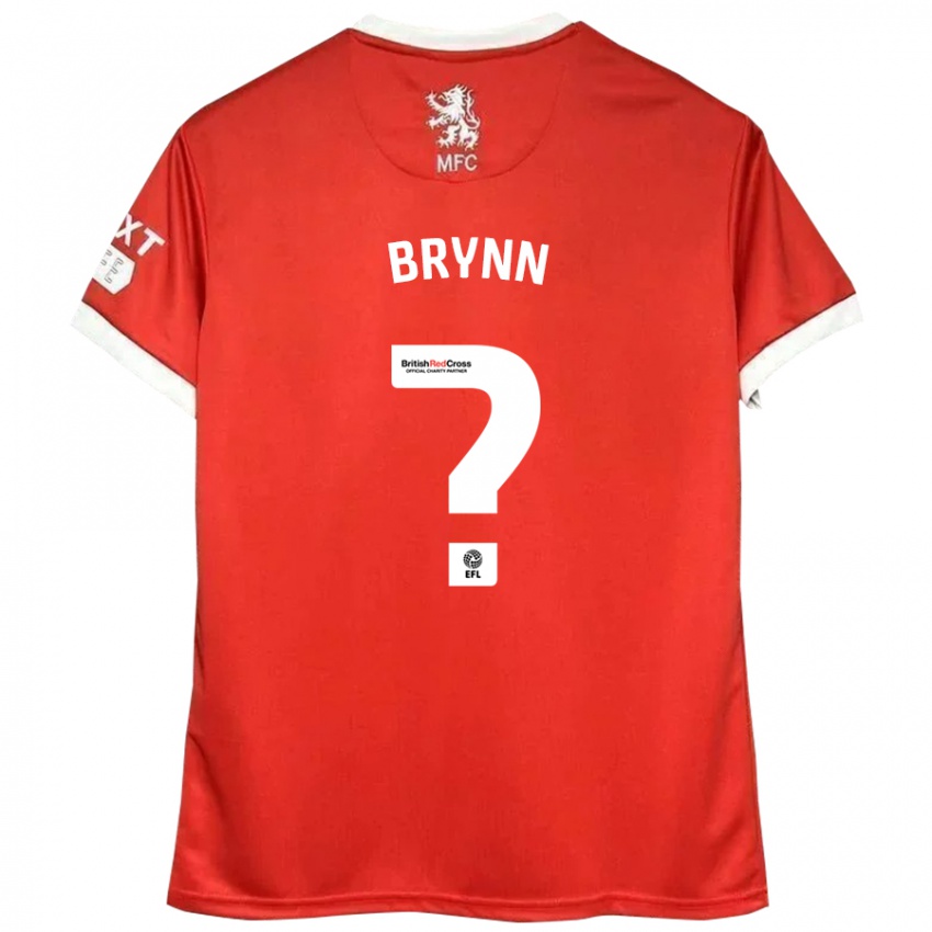 Kinder Sol Brynn #0 Rot Weiß Heimtrikot Trikot 2024/25 T-Shirt Schweiz