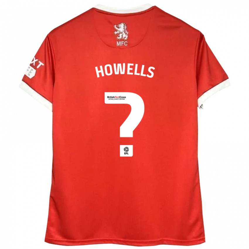 Kinder Max Howells #0 Rot Weiß Heimtrikot Trikot 2024/25 T-Shirt Schweiz