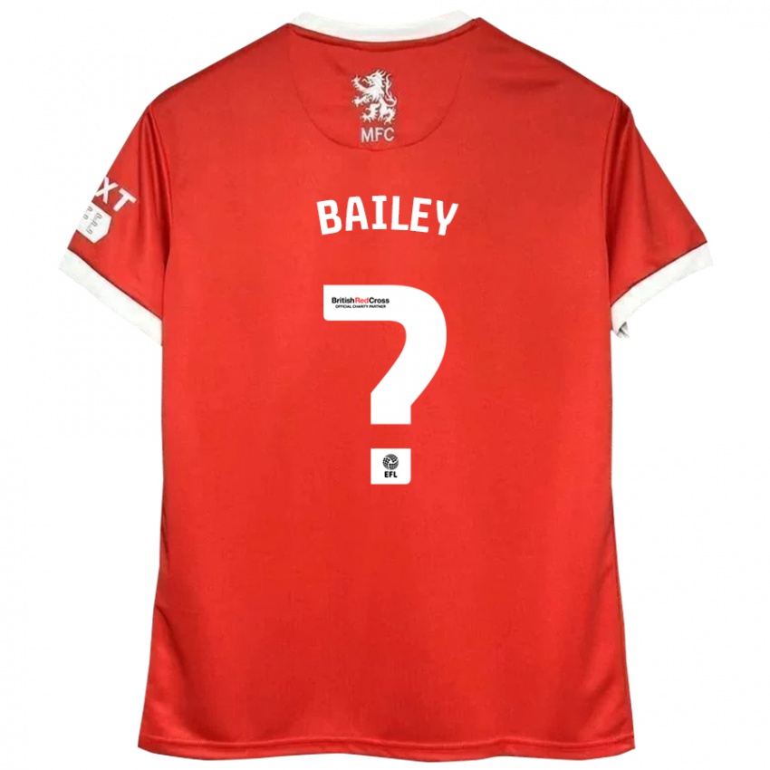 Kinder Bailey Palmer #0 Rot Weiß Heimtrikot Trikot 2024/25 T-Shirt Schweiz