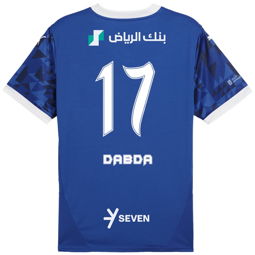 Kinder Claudia Dabda #17 Dunkelblau Weiß Heimtrikot Trikot 2024/25 T-Shirt Schweiz