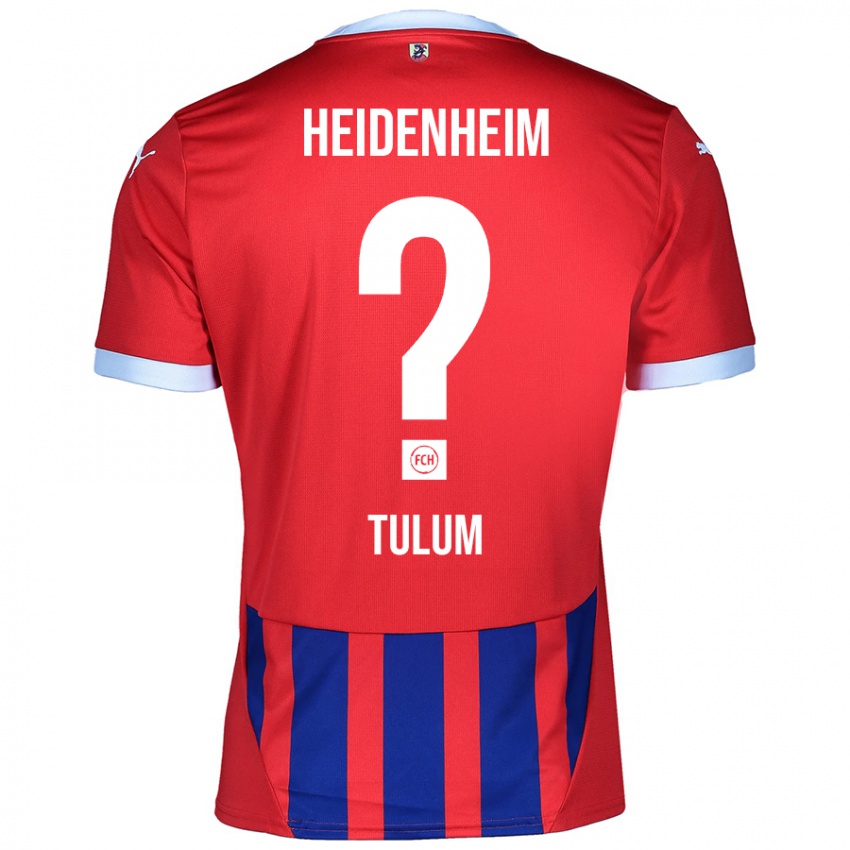 Kinder Melih Tulum #0 Rot Blau Heimtrikot Trikot 2024/25 T-Shirt Schweiz