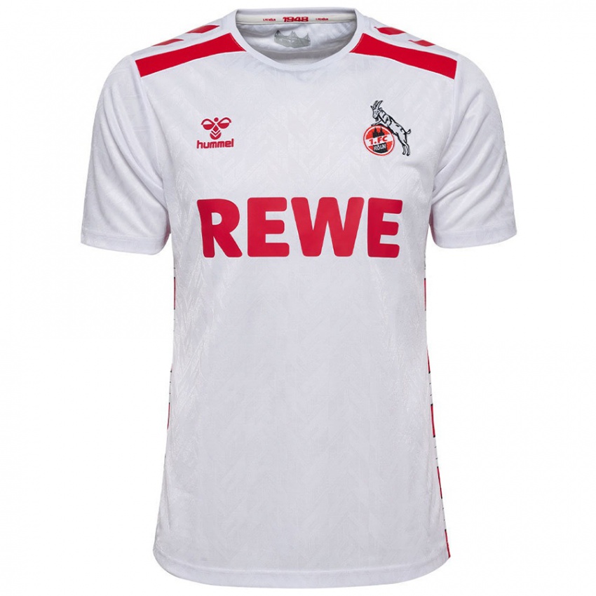 Kinder Jonas Nickisch #12 Weiß Rot Heimtrikot Trikot 2024/25 T-Shirt Schweiz