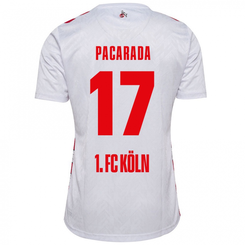 Kinder Leart Paçarada #17 Weiß Rot Heimtrikot Trikot 2024/25 T-Shirt Schweiz