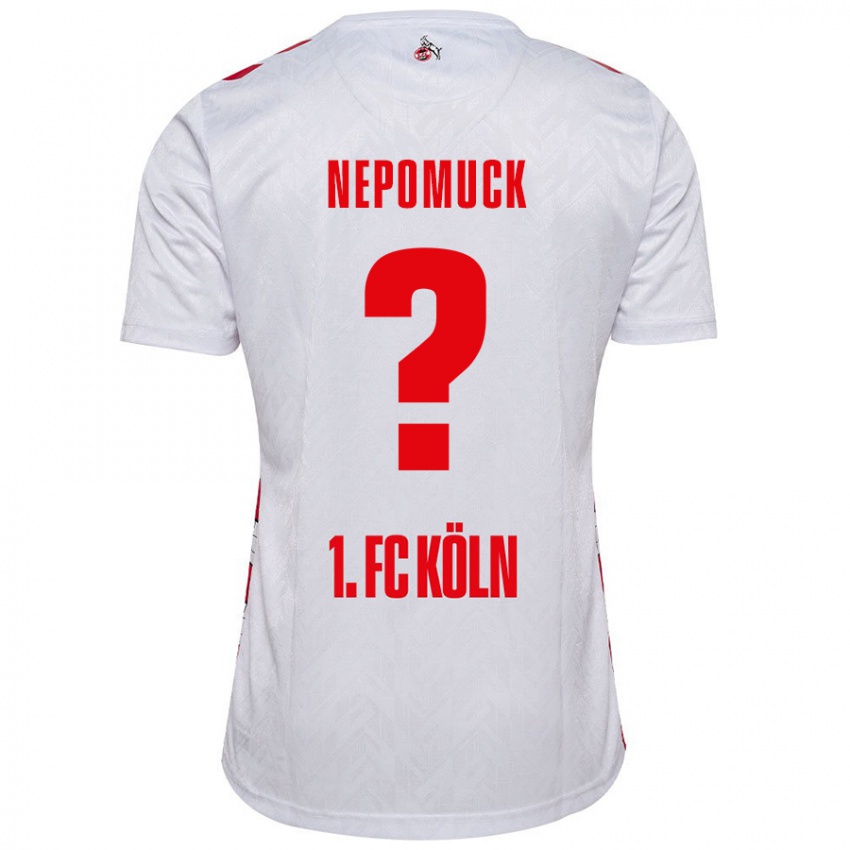 Kinder Simon Nepomuck #0 Weiß Rot Heimtrikot Trikot 2024/25 T-Shirt Schweiz