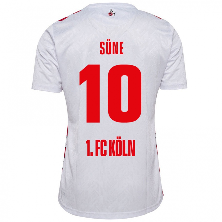 Kinder Arda Süne #10 Weiß Rot Heimtrikot Trikot 2024/25 T-Shirt Schweiz