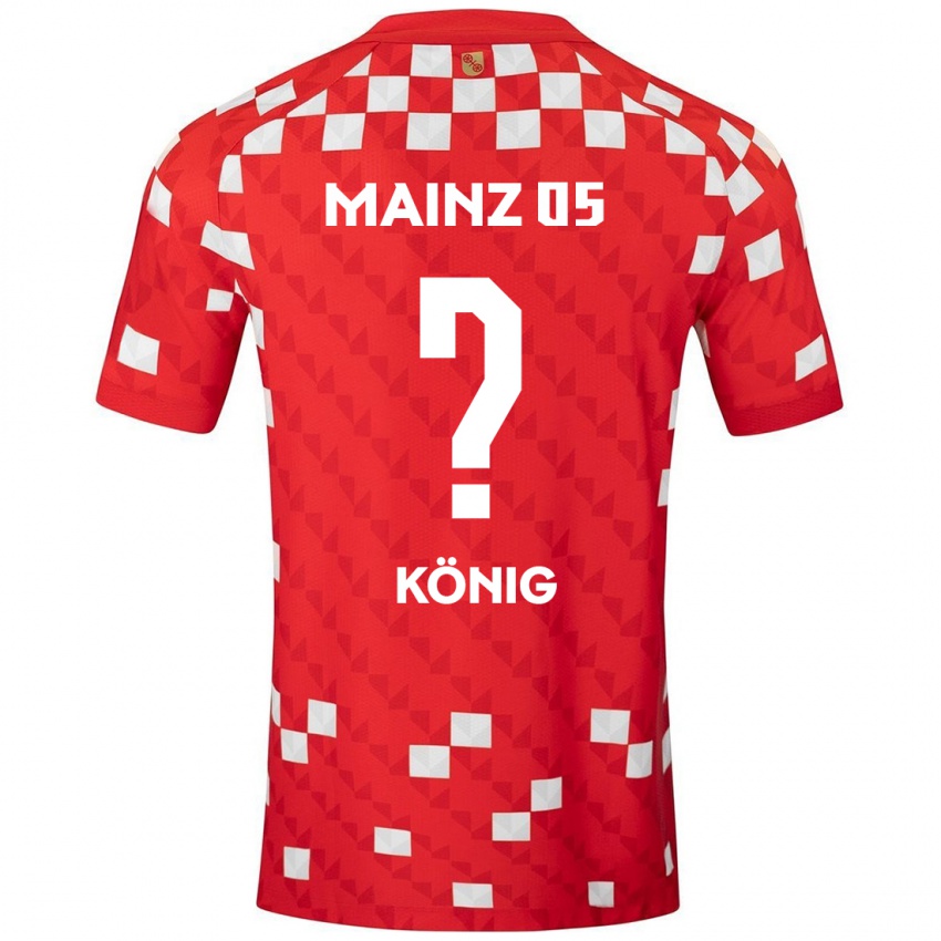 Kinder Raúl König #0 Weiß Rot Heimtrikot Trikot 2024/25 T-Shirt Schweiz