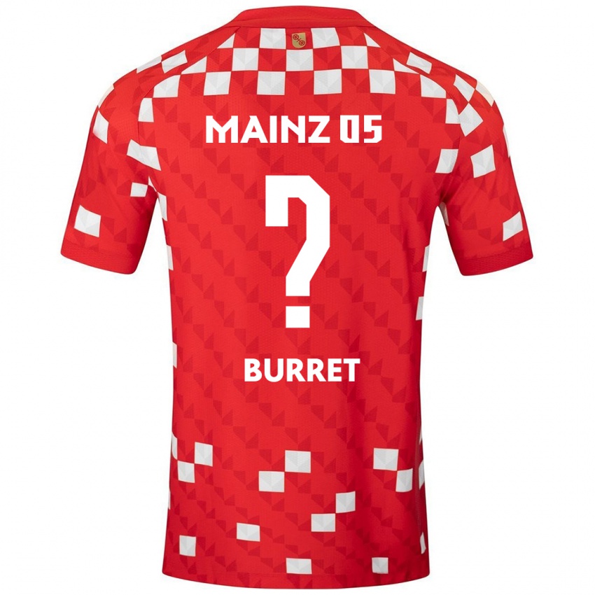 Kinder Kiran Burret #0 Weiß Rot Heimtrikot Trikot 2024/25 T-Shirt Schweiz