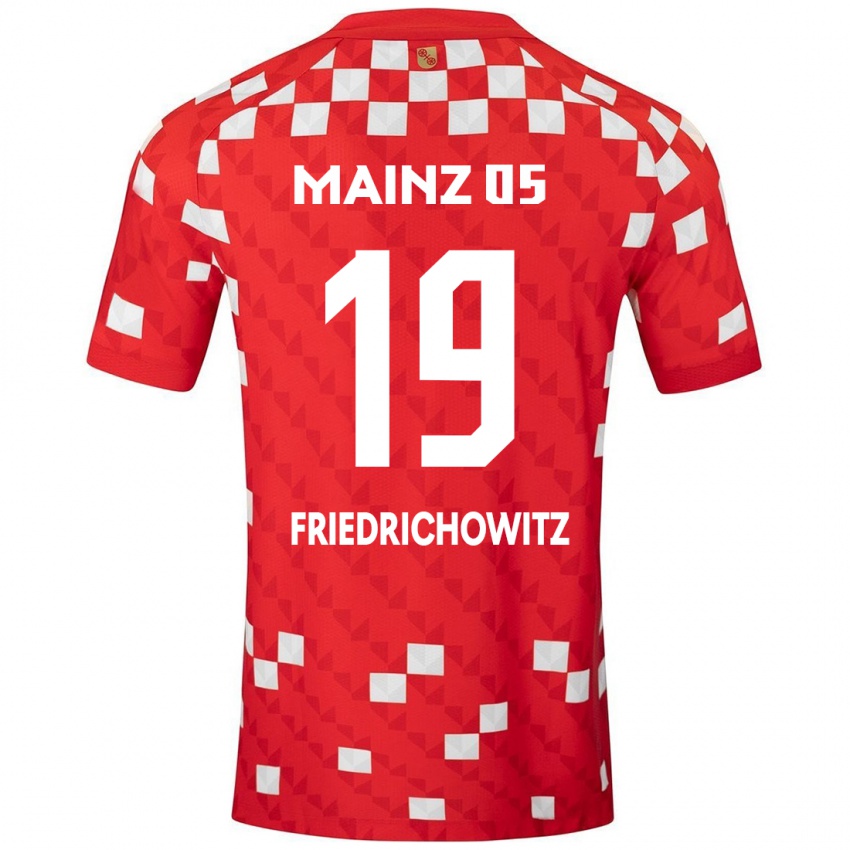 Kinder Anna Friedrichowitz #19 Weiß Rot Heimtrikot Trikot 2024/25 T-Shirt Schweiz