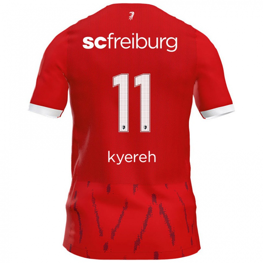 Kinder Daniel-Kofi Kyereh #11 Rot Heimtrikot Trikot 2024/25 T-Shirt Schweiz