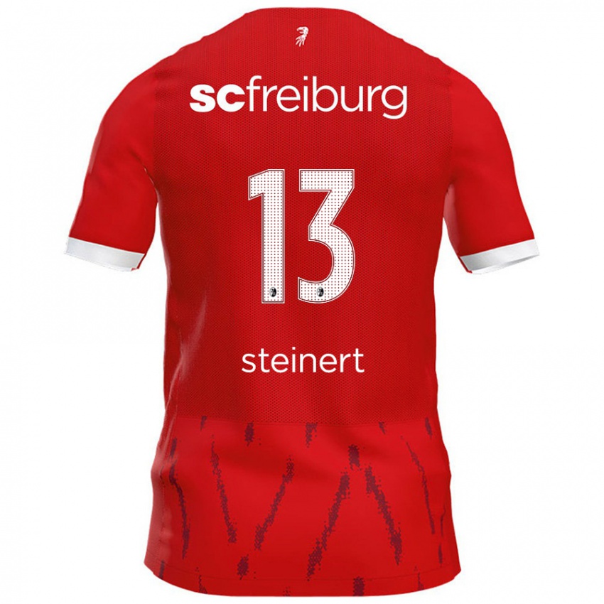 Kinder Judith Steinert #13 Rot Heimtrikot Trikot 2024/25 T-Shirt Schweiz