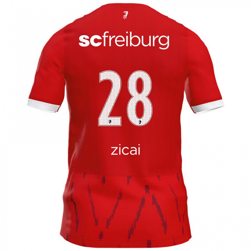 Kinder Cora Zicai #28 Rot Heimtrikot Trikot 2024/25 T-Shirt Schweiz