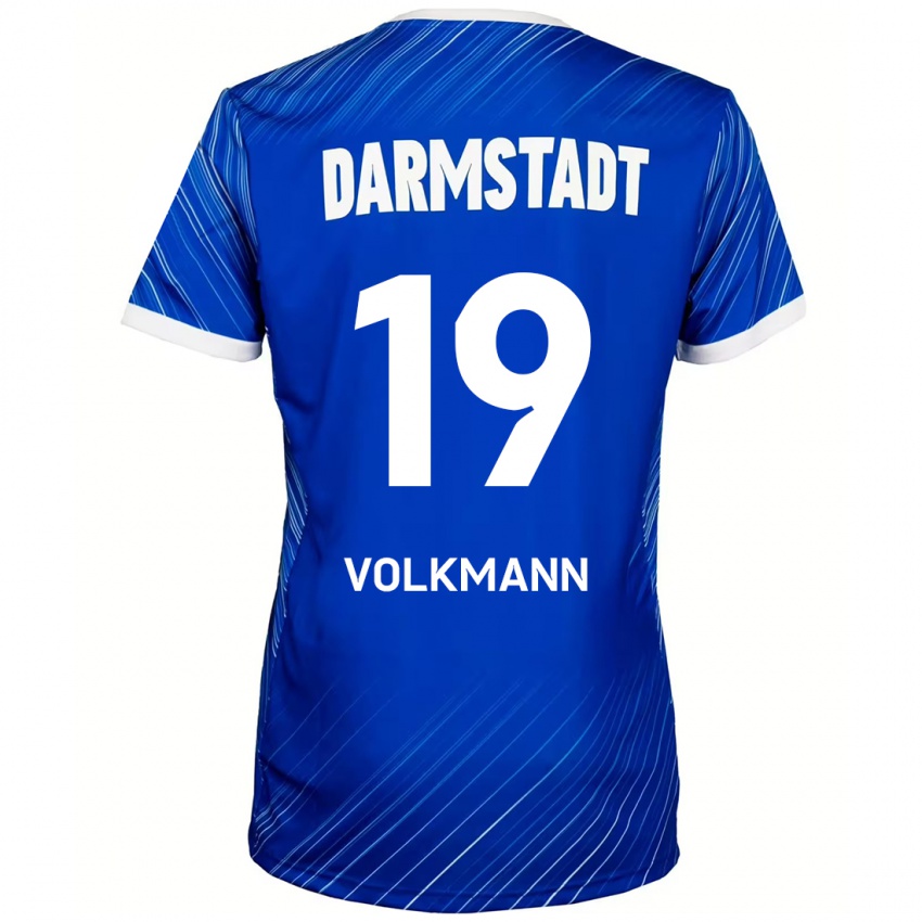 Kinder Japhet Volkmann #19 Blau Weiß Heimtrikot Trikot 2024/25 T-Shirt Schweiz