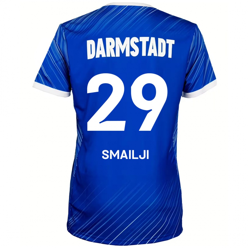 Kinder Esad Smailji #29 Blau Weiß Heimtrikot Trikot 2024/25 T-Shirt Schweiz