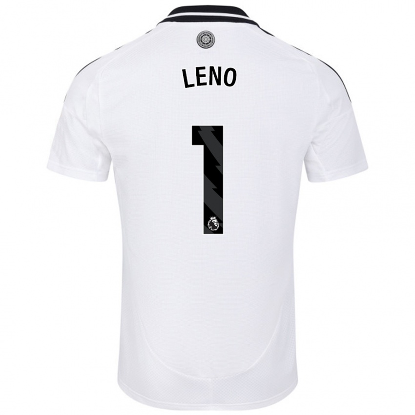 Kinder Bernd Leno #1 Weiß Heimtrikot Trikot 2024/25 T-Shirt Schweiz