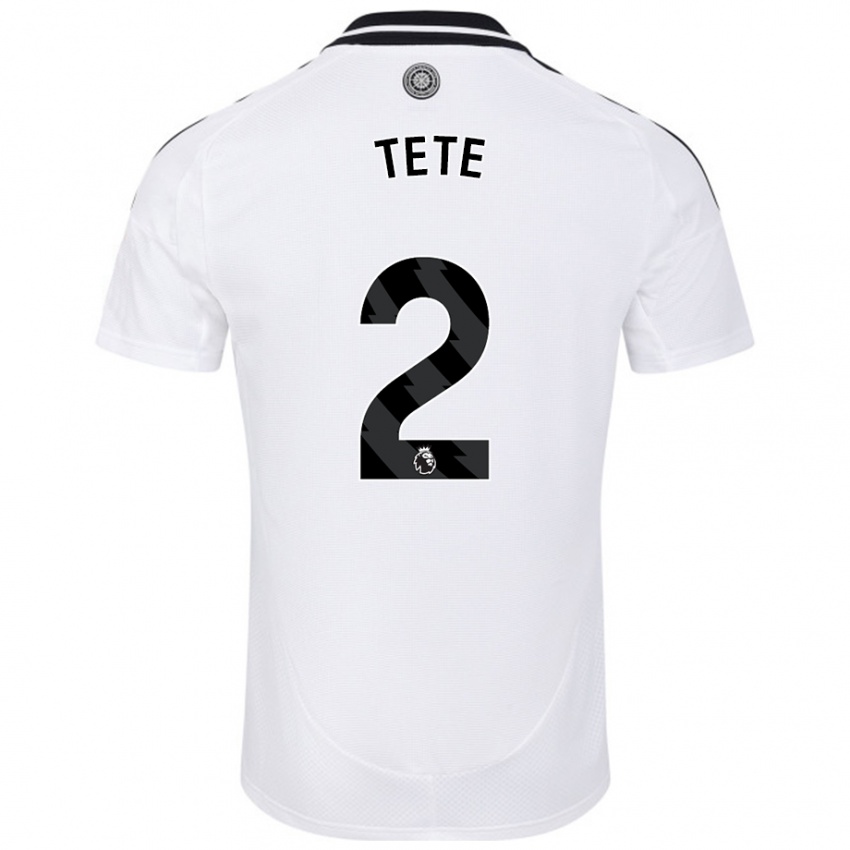 Kinder Kenny Tete #2 Weiß Heimtrikot Trikot 2024/25 T-Shirt Schweiz