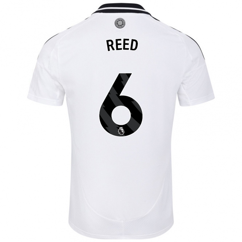 Kinder Harrison Reed #6 Weiß Heimtrikot Trikot 2024/25 T-Shirt Schweiz