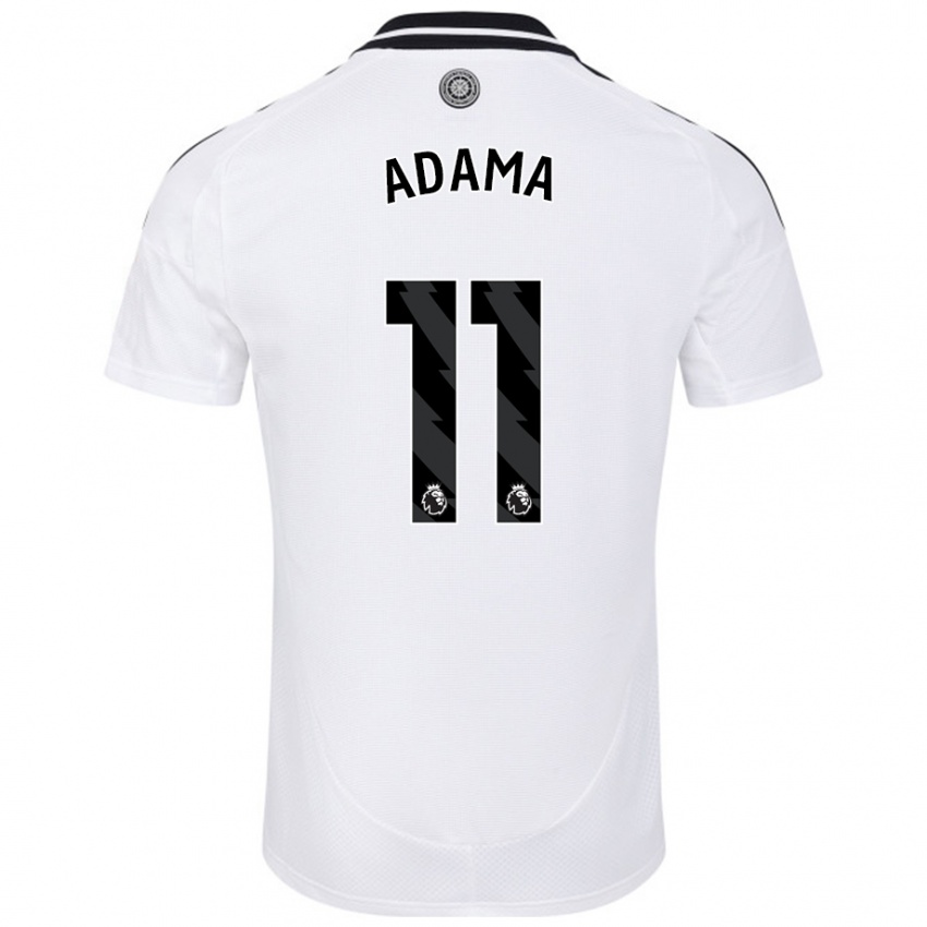 Kinder Adama Traoré #11 Weiß Heimtrikot Trikot 2024/25 T-Shirt Schweiz