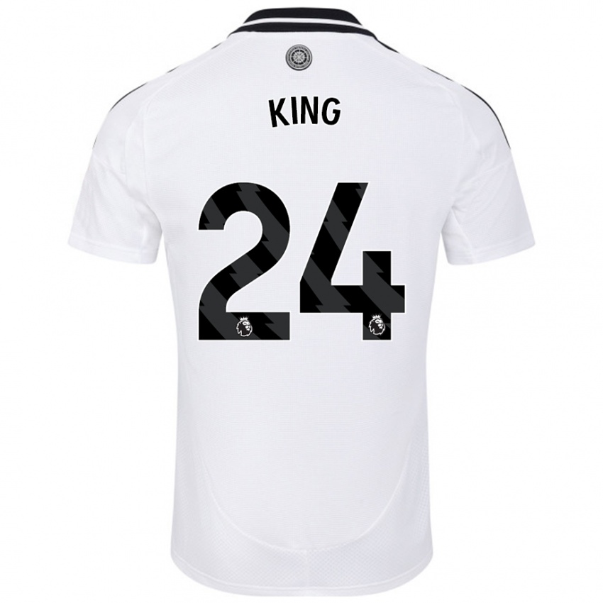 Kinder Joshua King #24 Weiß Heimtrikot Trikot 2024/25 T-Shirt Schweiz