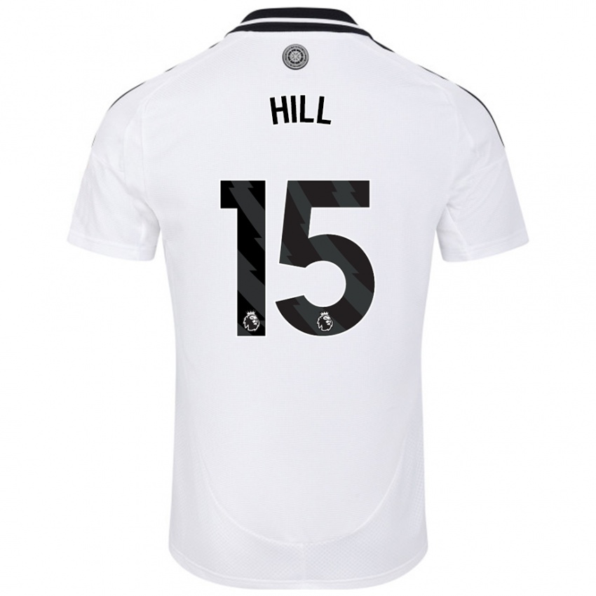 Kinder Anisha Hill #15 Weiß Heimtrikot Trikot 2024/25 T-Shirt Schweiz