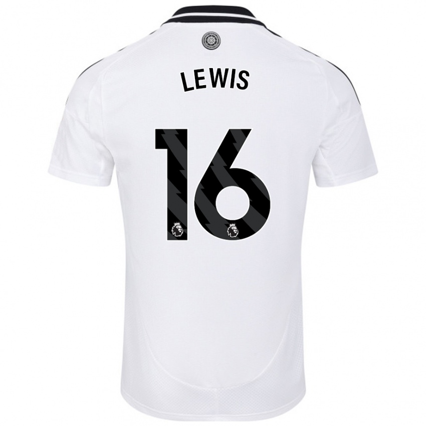 Kinder Milla Lewis #16 Weiß Heimtrikot Trikot 2024/25 T-Shirt Schweiz