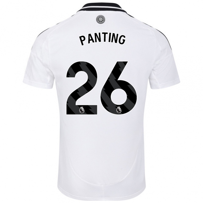 Kinder Rachel Panting #26 Weiß Heimtrikot Trikot 2024/25 T-Shirt Schweiz