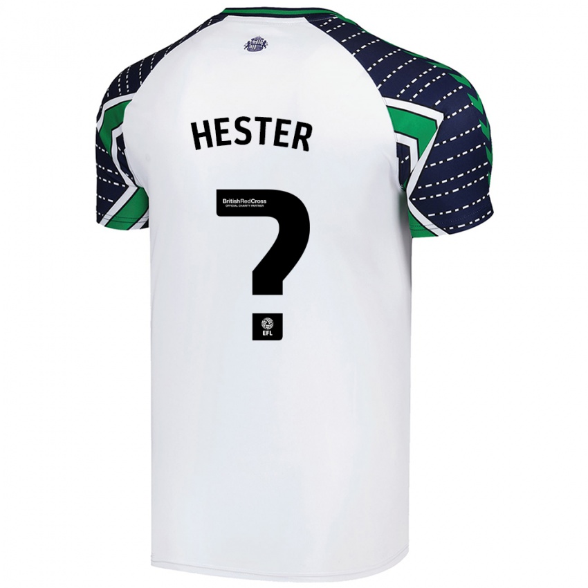 Kinder Bayley Hester #0 Weiß Auswärtstrikot Trikot 2024/25 T-Shirt Schweiz