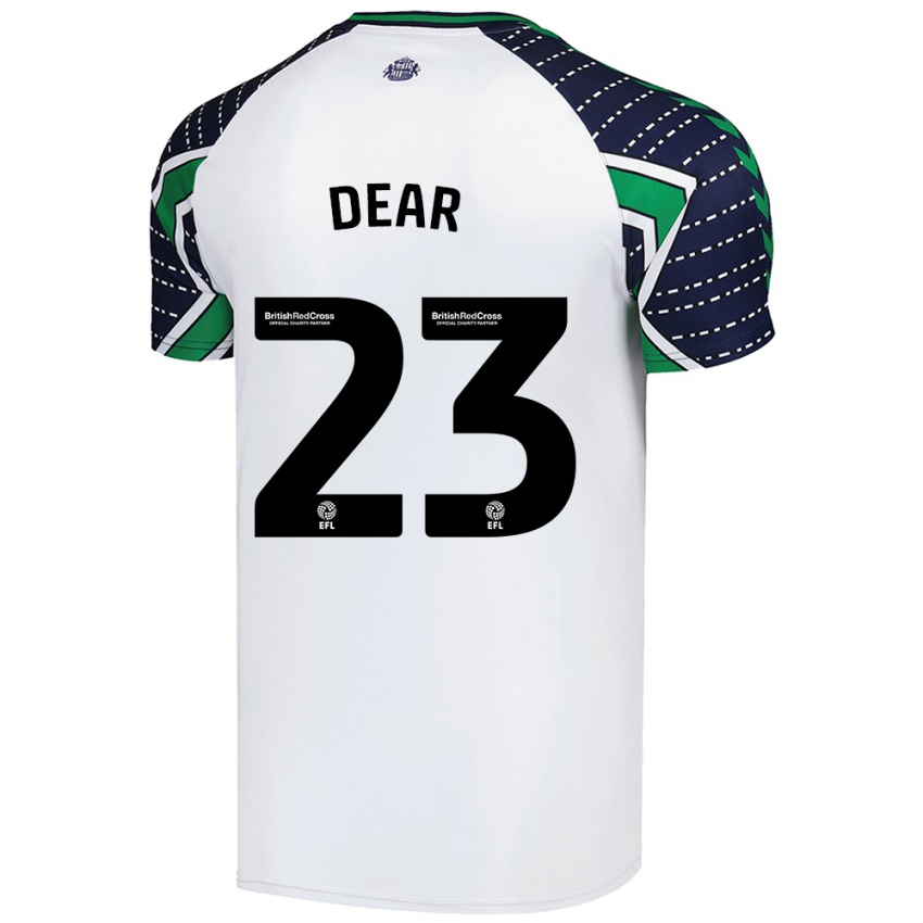 Kinder Jenna Dear #23 Weiß Auswärtstrikot Trikot 2024/25 T-Shirt Schweiz