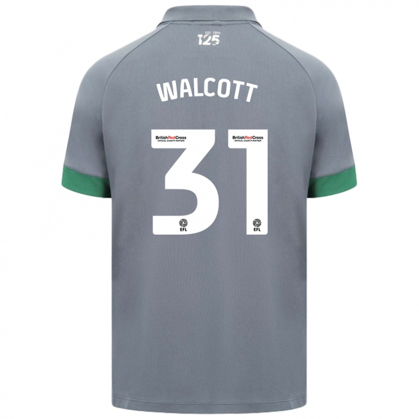 Kinder Malachi Fagan Walcott #31 Dunkelgrau Auswärtstrikot Trikot 2024/25 T-Shirt Schweiz