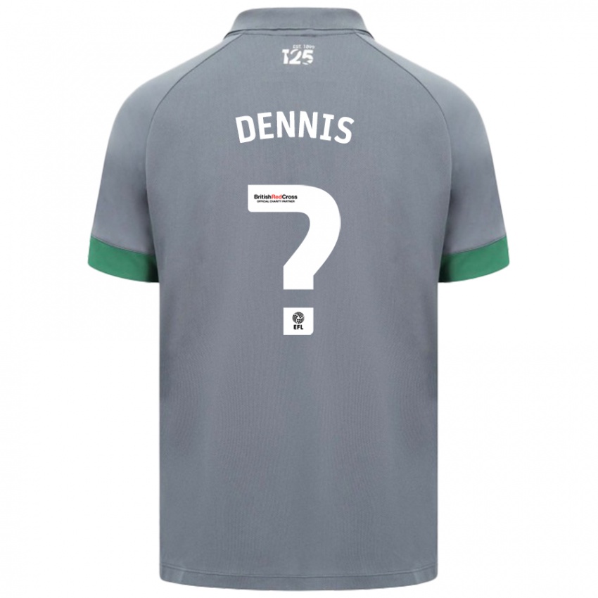 Kinder Jake Dennis #0 Dunkelgrau Auswärtstrikot Trikot 2024/25 T-Shirt Schweiz