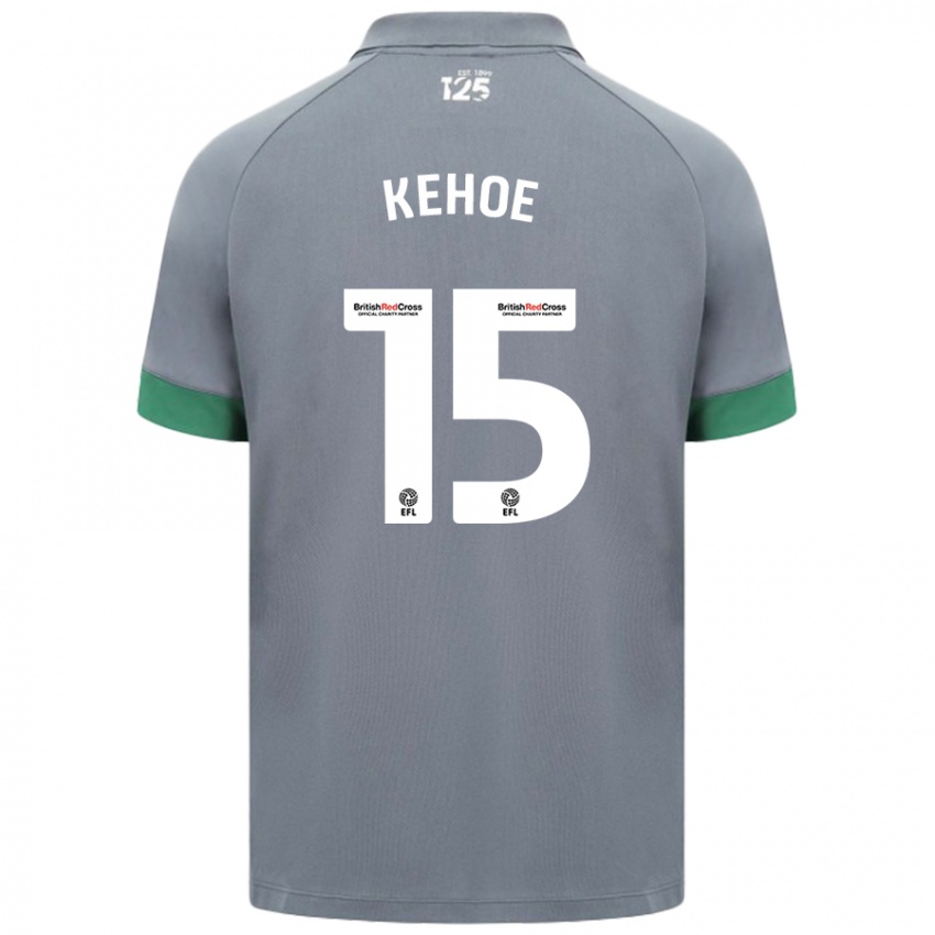 Kinder Molly Kehoe #15 Dunkelgrau Auswärtstrikot Trikot 2024/25 T-Shirt Schweiz