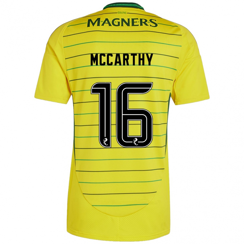 Kinder James Mccarthy #16 Gelb Auswärtstrikot Trikot 2024/25 T-Shirt Schweiz