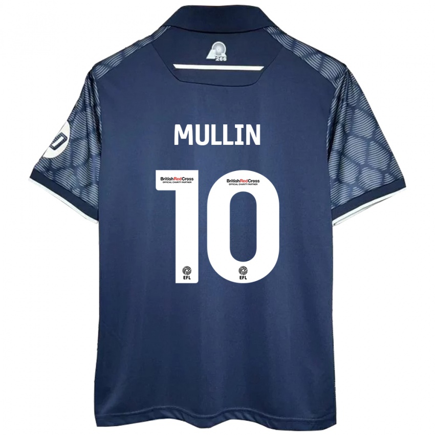 Kinder Paul Mullin #10 Schwarz Auswärtstrikot Trikot 2024/25 T-Shirt Schweiz