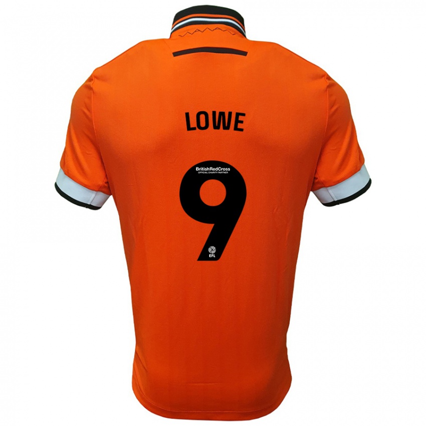 Kinder Jamal Lowe #9 Orange Weiß Auswärtstrikot Trikot 2024/25 T-Shirt Schweiz