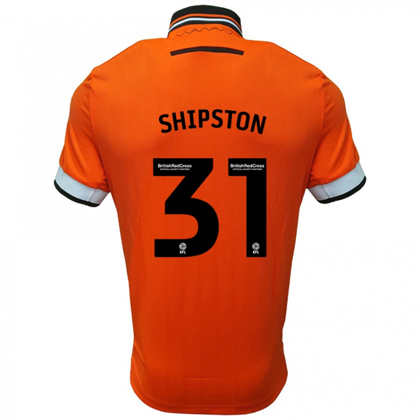 Kinder Rio Shipston #31 Orange Weiß Auswärtstrikot Trikot 2024/25 T-Shirt Schweiz