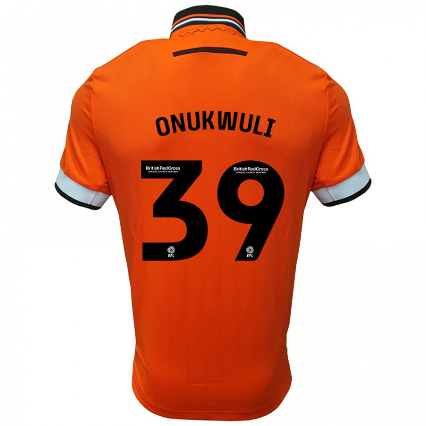 Kinder Favour Onukwuli #39 Orange Weiß Auswärtstrikot Trikot 2024/25 T-Shirt Schweiz