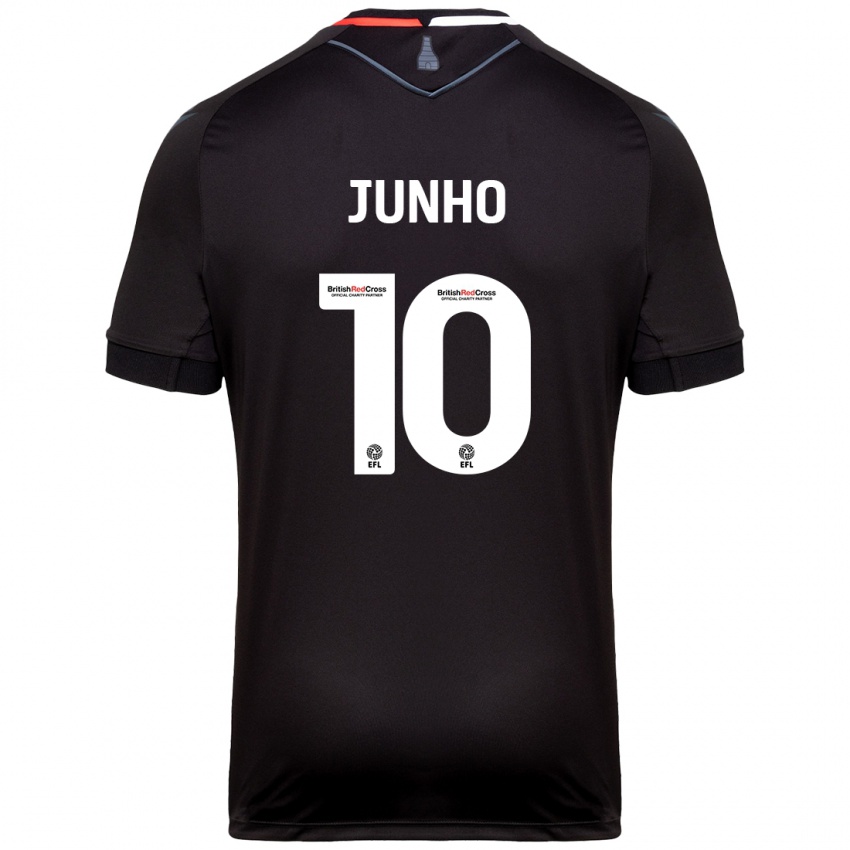 Kinder Joon-Ho Bae #10 Schwarz Auswärtstrikot Trikot 2024/25 T-Shirt Schweiz