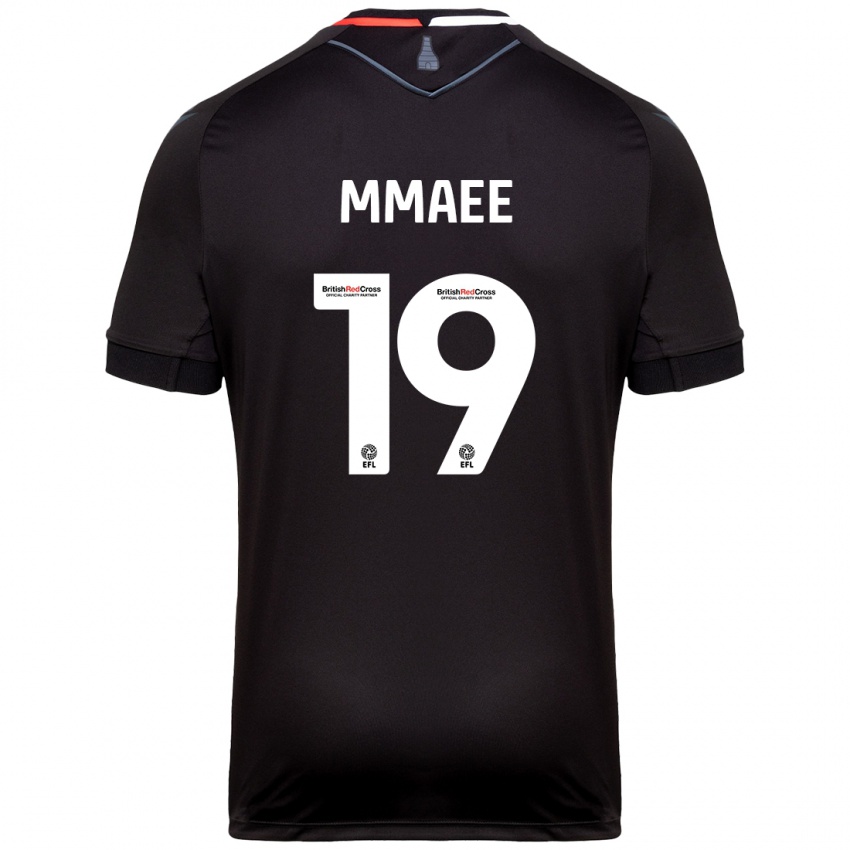 Kinder Ryan Mmaee #19 Schwarz Auswärtstrikot Trikot 2024/25 T-Shirt Schweiz