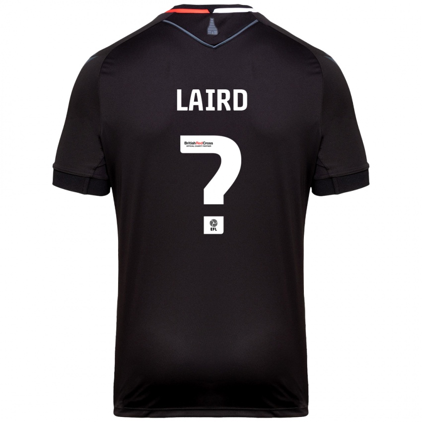 Enfant Maillot Logan Laird #0 Noir Tenues Extérieur 2024/25 T-Shirt Suisse