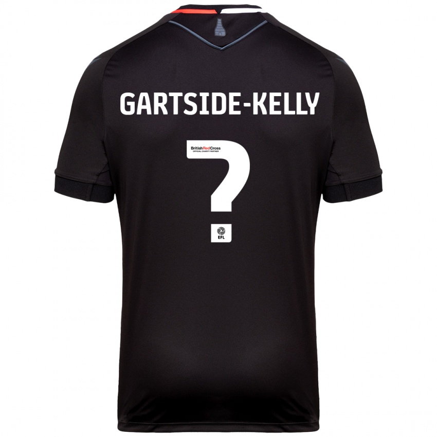 Kinder Gabriel Gartside-Kelly #0 Schwarz Auswärtstrikot Trikot 2024/25 T-Shirt Schweiz