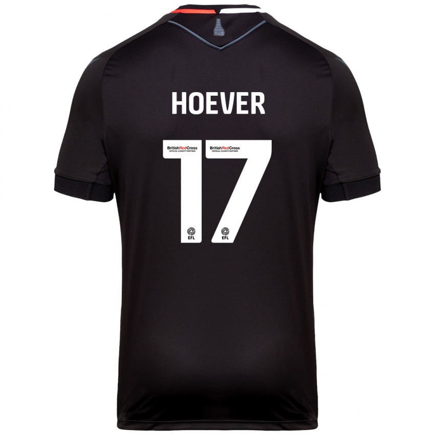 Kinder Ki-Jana Hoever #17 Schwarz Auswärtstrikot Trikot 2024/25 T-Shirt Schweiz