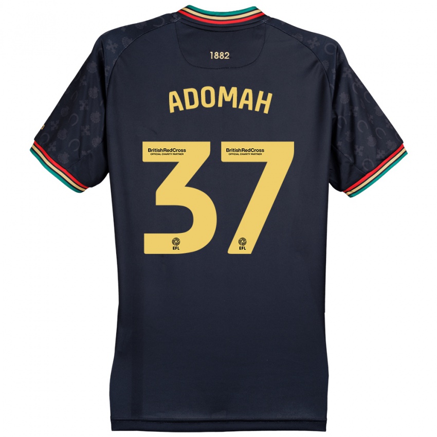 Kinder Albert Adomah #37 Dunkelmarineblau Auswärtstrikot Trikot 2024/25 T-Shirt Schweiz