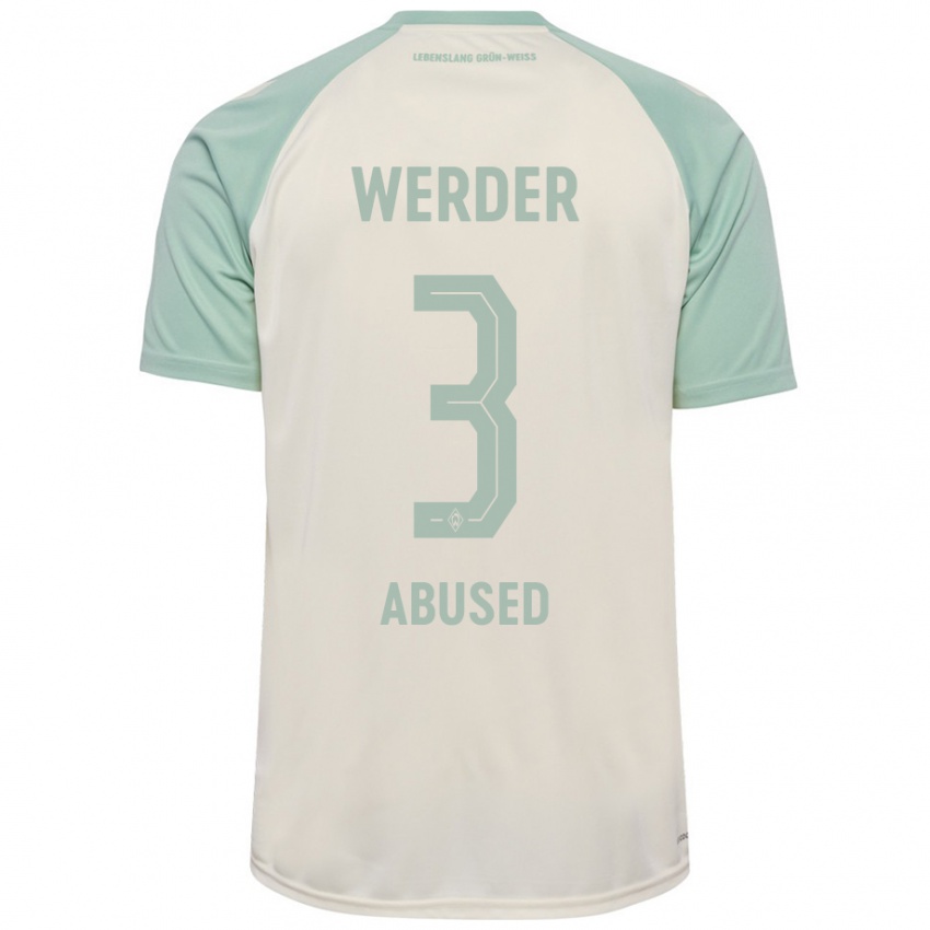 Kinder Dlges Abused #3 Cremeweiß Hellgrün Auswärtstrikot Trikot 2024/25 T-Shirt Schweiz