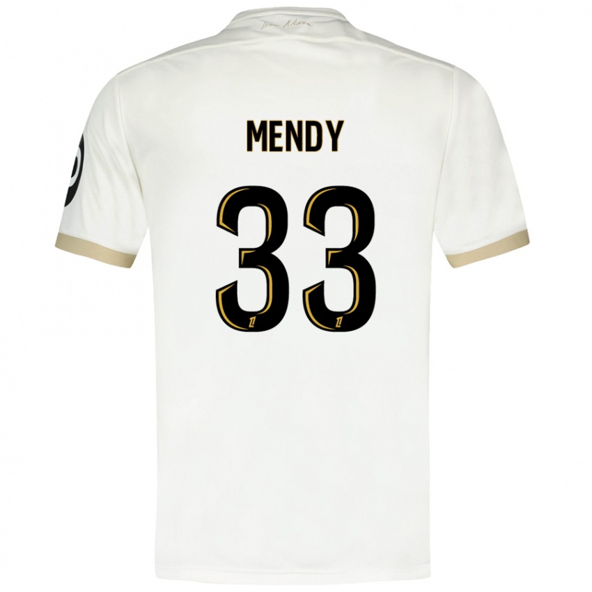 Kinder Antoine Mendy #33 Weißgold Auswärtstrikot Trikot 2024/25 T-Shirt Schweiz