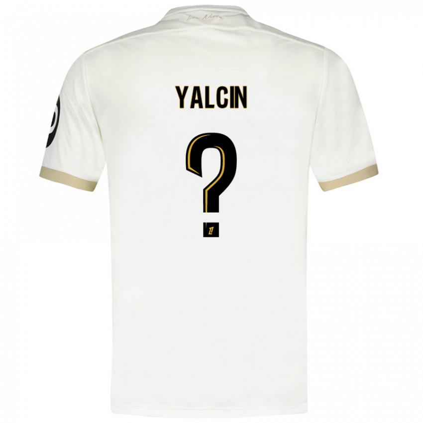 Kinder Noah Yalcin #0 Weißgold Auswärtstrikot Trikot 2024/25 T-Shirt Schweiz