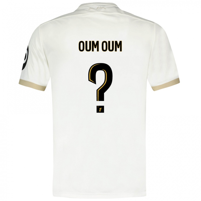 Kinder Dorian Oum Oum #0 Weißgold Auswärtstrikot Trikot 2024/25 T-Shirt Schweiz