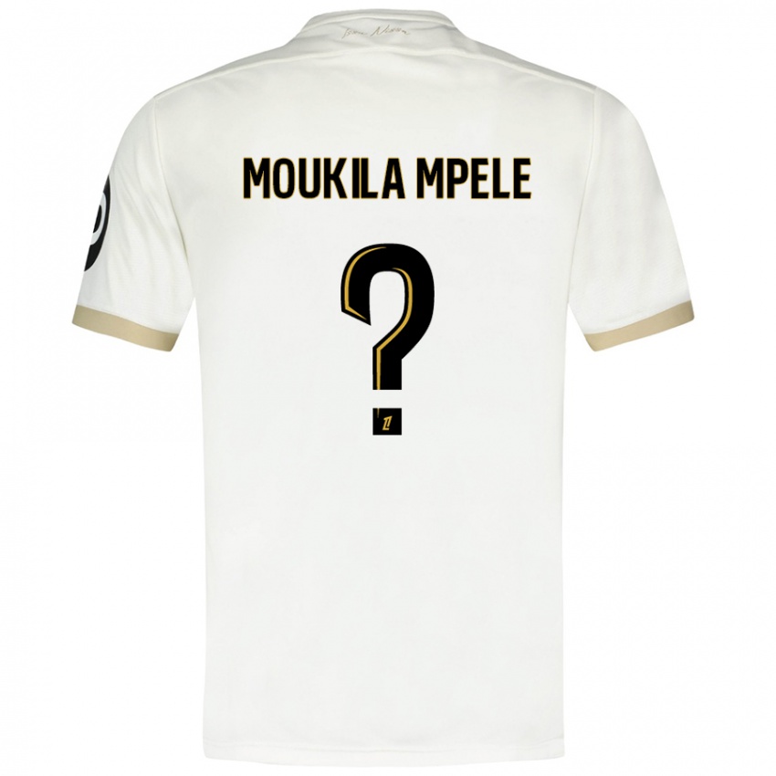 Kinder Beny Moukila Mpele #0 Weißgold Auswärtstrikot Trikot 2024/25 T-Shirt Schweiz