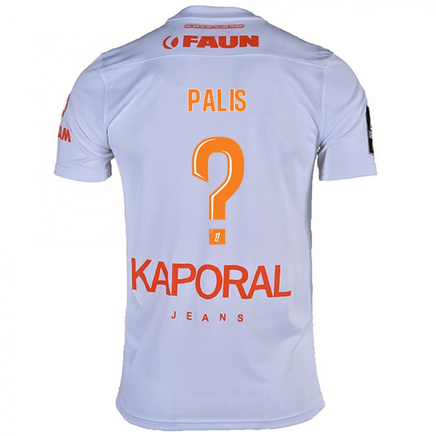 Kinder Ella Palis #0 Weiß Auswärtstrikot Trikot 2024/25 T-Shirt Schweiz