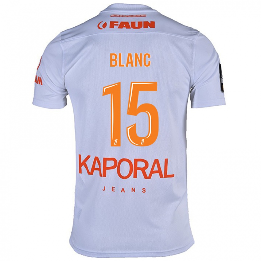 Kinder Cyrielle Blanc #15 Weiß Auswärtstrikot Trikot 2024/25 T-Shirt Schweiz